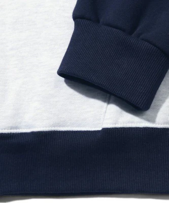 Trillion Raglan Color Mix 1992 Graphic Hoodie Zip-Up (Melange) TRSHT08ML 2