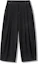 Details for TRILLION Two-Tuck Like Denim Wide Slacks_Black TRFPT62BK