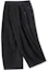 Cheap TRILLION Two-Tuck Like Denim Wide Slacks_Black TRFPT62BK