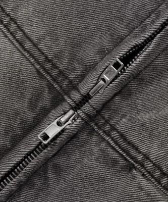 Trillion Vintage Washed Denim Work Hoodie Zip-Up_Light Gray TRFHT03GR Cheap Trillion Vintage Washed Denim Work Hoodie Zip-Up_Light Gray TRFHT03GR