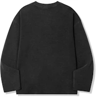 Details for Trillion Waffle Ring Snap Henley Neck Long Sleeve - Pigment Charcoal TRST19CH