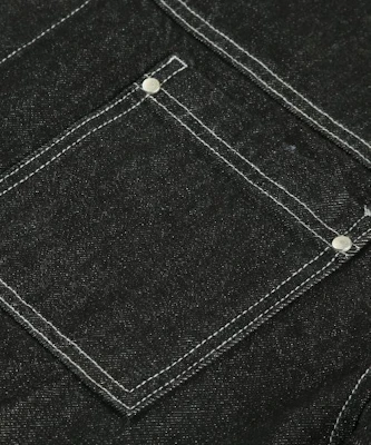 Trillion Washed Stitch Denim Jacket (Black) TRSJK01BK Shop Trillion Washed Stitch Denim Jacket (Black) TRSJK01BK