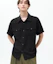 Lookbook TRILLION Kemeja Hitam Oversized Lengan Pendek Roll-Up Wrinkle Sheer TRSSH35BK