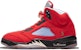 Air Jordan Trophy Room x 5 Retro SP F&F 'Hitam Merah'. CN2317-600