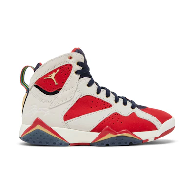 Trophy Room Jordan 7 'Obsidian/Dark Obsidian-True Red-Metallic Gold'