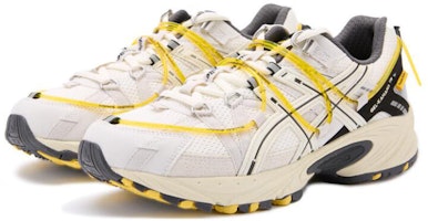 Trouble Smile x Asics Gel-Kahana TR V2 麻煩微笑 聯名款 防滑耐磨 低筒 運動休閒鞋 男女同款 白黑黃 Shop Trouble Smile x Asics Gel-Kahana TR V2 麻煩微笑 聯名款 防滑耐磨 低筒 運動休閒鞋 男女同款 白黑黃