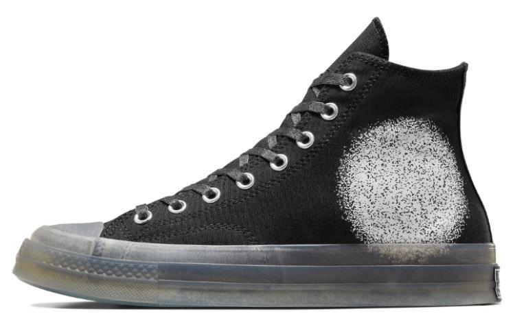 Turnstile x Converse Chuck 70 High-Top Black Canvas Shoes Durable & Breathable A08656C