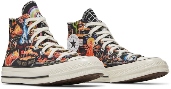 트위스티드 리조트 x 컨버스 척 70 하이 '블랙 멀티' 167761C Cheap 트위스티드 리조트 x 컨버스 척 70 하이 '블랙 멀티' 167761C