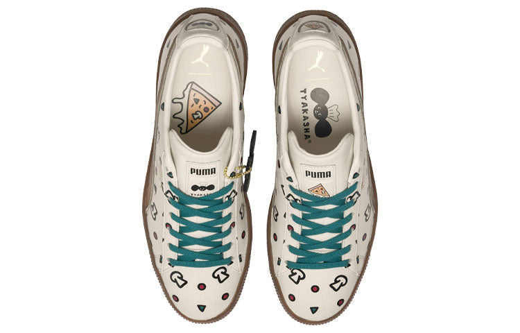 Shop Tyakasha x Puma Clyde '白樺' 368100-01