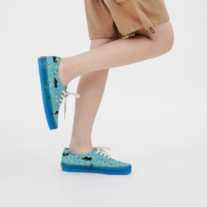 타카샤 x 반스 어센틱 "OTW 갤러리 - 블루" VN000QERBLU Cheap 타카샤 x 반스 어센틱 "OTW 갤러리 - 블루" VN000QERBLU