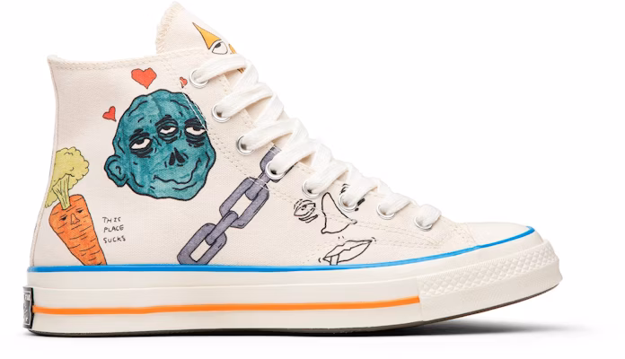Tyler the creator x foot locker x converse artist series hotsell