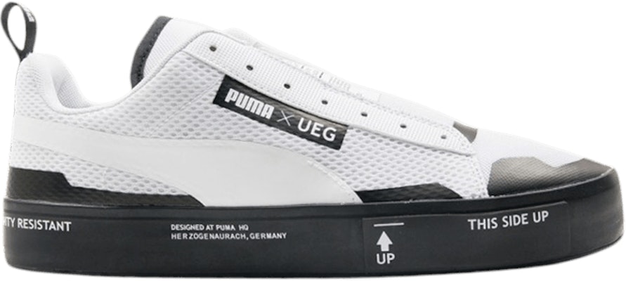 UEG x Puma Court Play Slip On Gravity Resistance White 361637 02