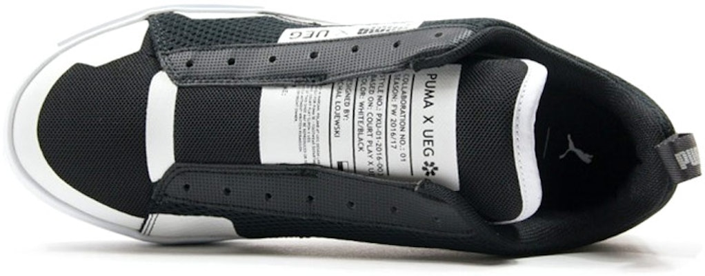 UEG x Puma コートプレイ スリップオン (黒) 361637-01 Shop UEG x Puma コートプレイ スリップオン (黒) 361637-01