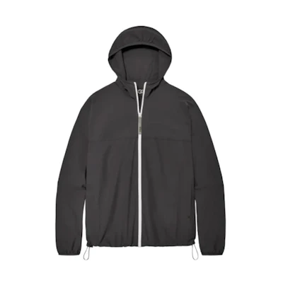 UGG Black Fitted Hoodie Zip-Up Long Sleeve Jacket. 1152965