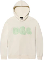 UGG All Gender Bubble Logo Hoodie Cream Unisex Embroidered Pullover Sweatshirt 1154336-CRM UGG All Gender Bubble Logo Hoodie Cream Unisex Embroidered Pullover Sweatshirt 1154336-CRM