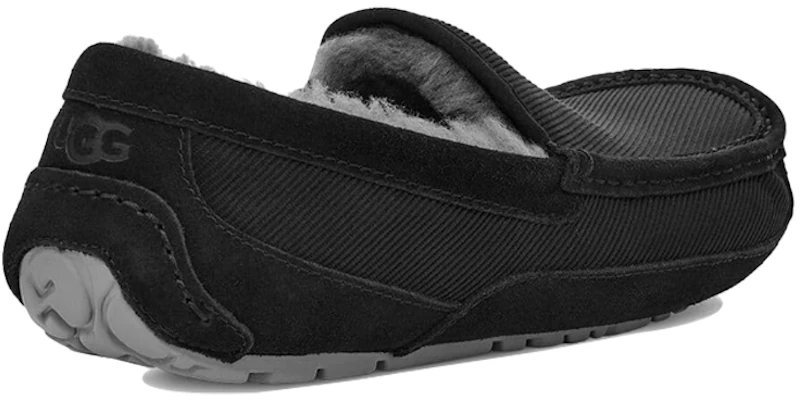 UGG アスコット コーデュロイ (ブラック) 1112437-BLK Shop UGG アスコット コーデュロイ (ブラック) 1112437-BLK