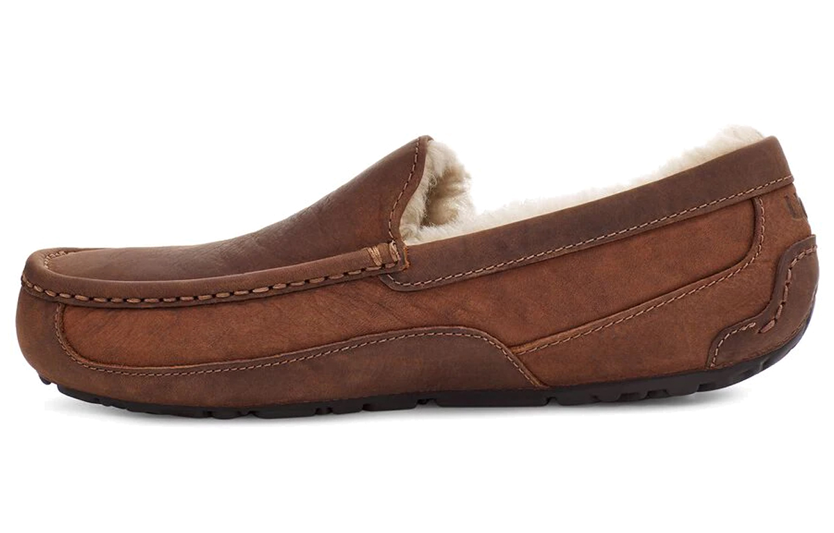 UGG Ascot Leather 'Chestnut' 1103889-COG