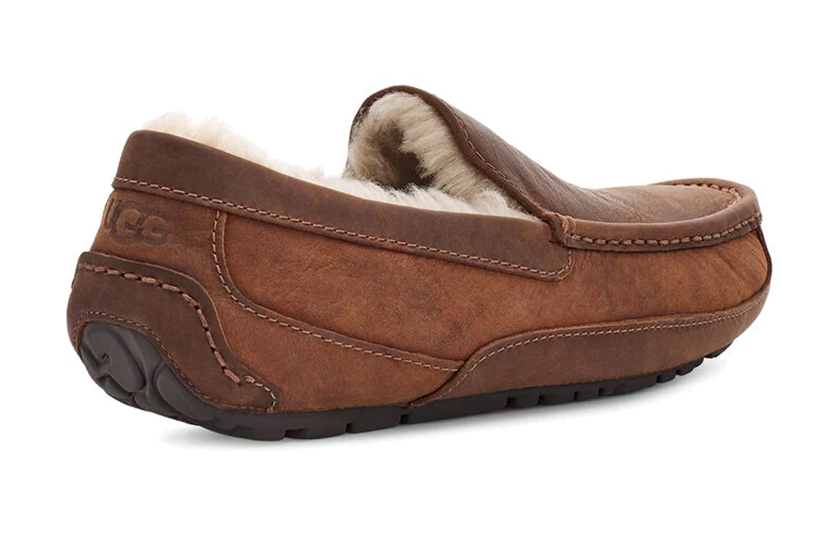Purchase UGG Ascot Leder ''Chestnut'' Herrenschuhe 1103889-COG