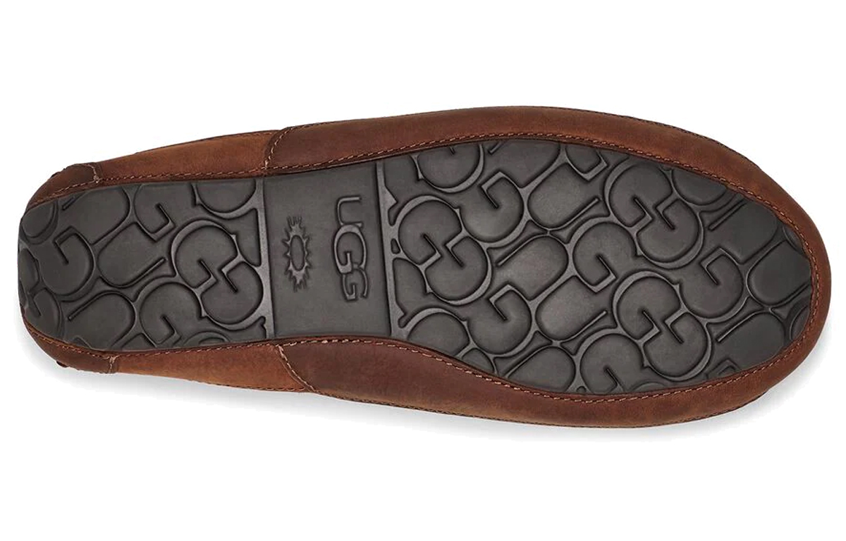 Details for UGG Ascot Leder ''Chestnut'' Herrenschuhe 1103889-COG