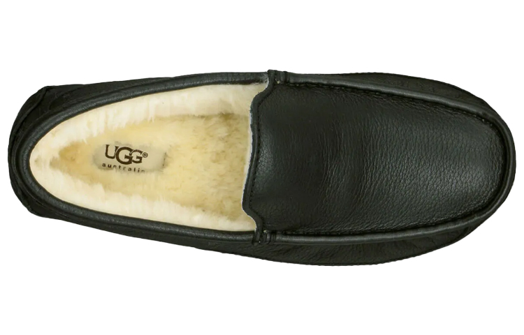 Purchase UGG Ascot Leather Slipper 'Hitam' 5379-BLK