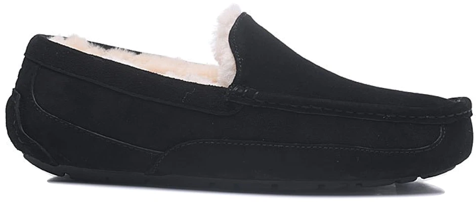 UGG Ascot Leather Slipper 'Hitam' 5775-BLK Order UGG Ascot Leather Slipper 'Hitam' 5775-BLK