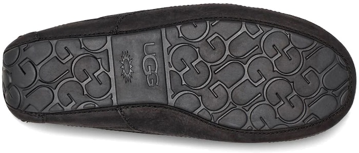 UGG 男士黑色Ascot哑光拖鞋 1103889-BLK Details for UGG 男士黑色Ascot哑光拖鞋 1103889-BLK