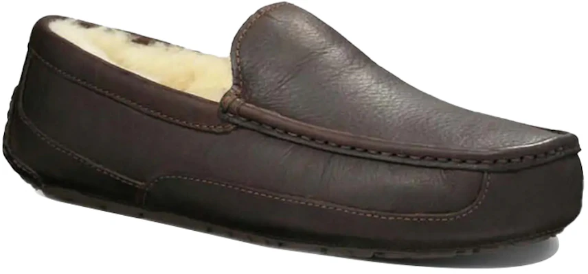 UGG Ascot Slipper Kulit 'Coklat' 5775-CTEA Lookbook UGG Ascot Slipper Kulit 'Coklat' 5775-CTEA