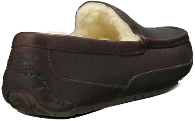 UGG Ascot Slipper Kulit 'Coklat' 5775-CTEA Shop UGG Ascot Slipper Kulit 'Coklat' 5775-CTEA
