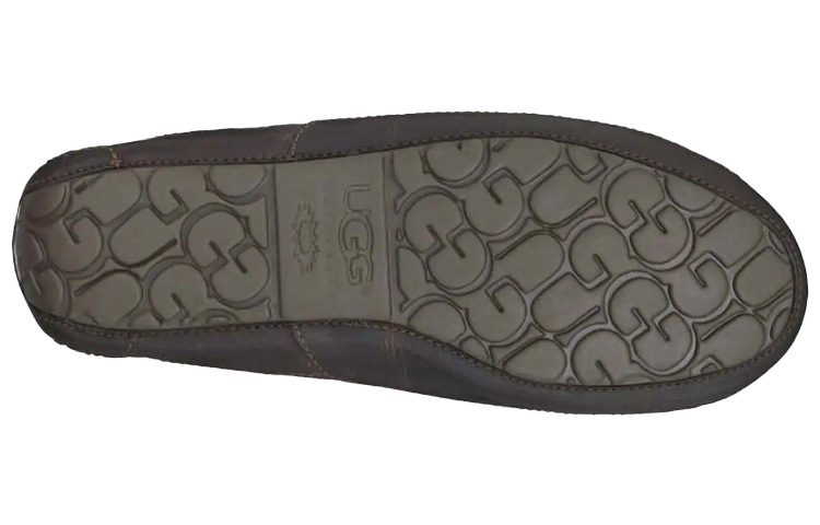 Details for UGG Ascot Slipper Kulit 'Coklat' 5775-CTEA