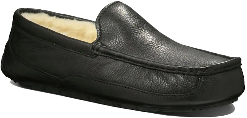 UGG Ascot Leather Slipper 'Hitam' 5379-BLK Lookbook UGG Ascot Leather Slipper 'Hitam' 5379-BLK