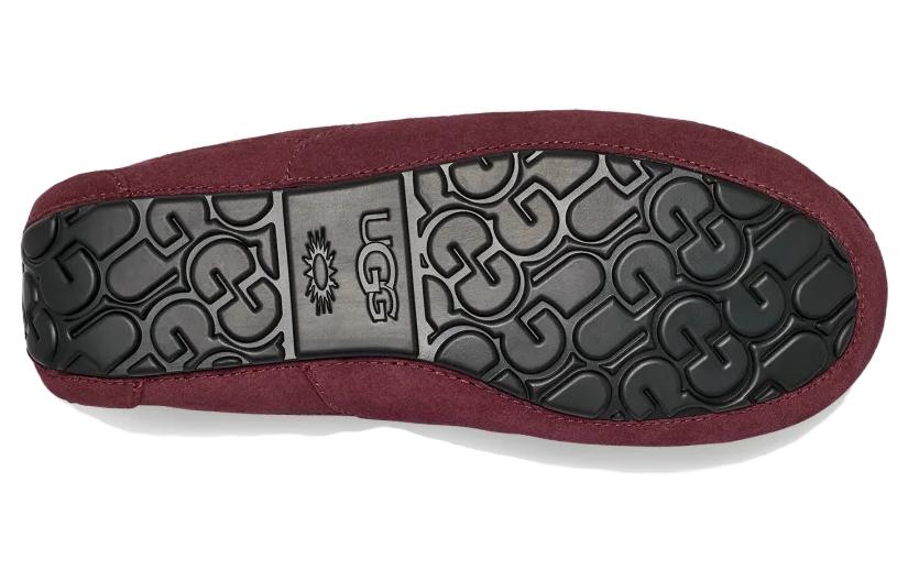 Shop Selipar UGG Ascot 'Burgundy' 1101110-WGRP