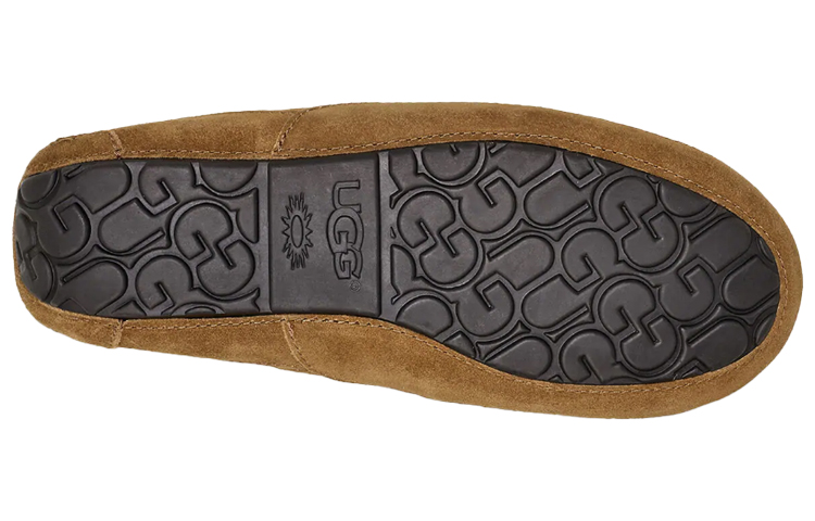 Sizing UGG Ascot Pantoufle ''Chestnut Doublée en Laine'' 1101110-CHE