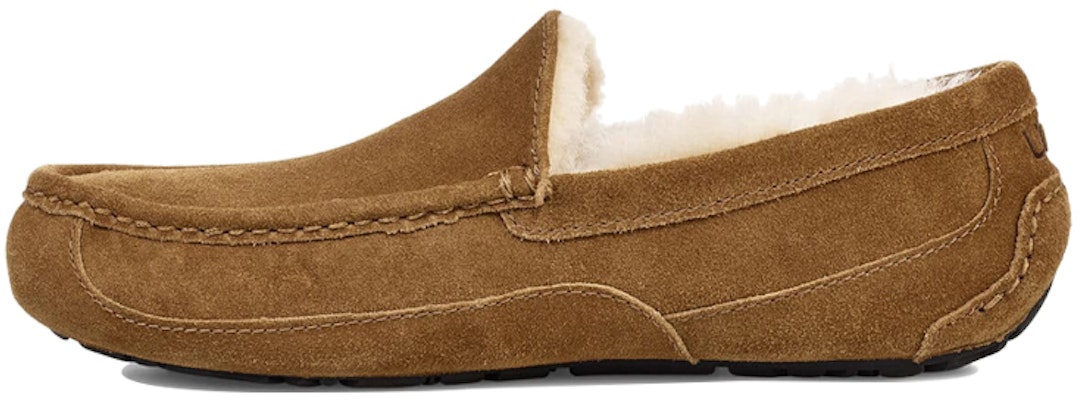 UGG Ascot Slipper 'Chestnut Fleece Lined' Lelaki Kasut Rumah Berbulu Hangat 1101110-CHE Buy UGG Ascot Slipper 'Chestnut Fleece Lined' Lelaki Kasut Rumah Berbulu Hangat 1101110-CHE