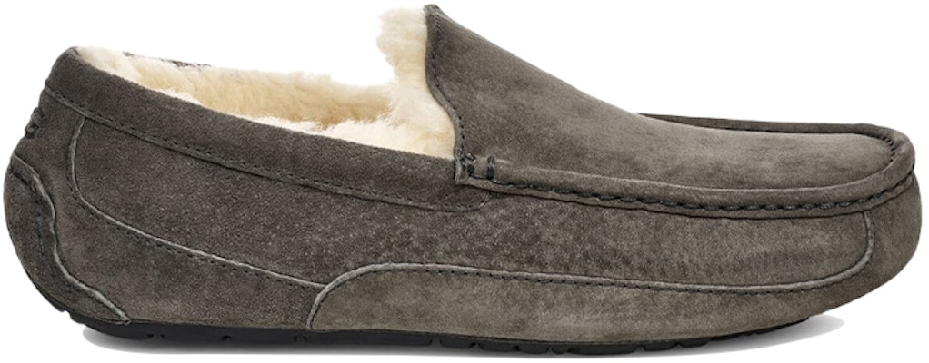UGG Ascot Slipper 'Comfort Plus Fleece Lazy Gray' Kelabu Santai Lelaki. 1101110-CHRC Order UGG Ascot Slipper 'Comfort Plus Fleece Lazy Gray' Kelabu Santai Lelaki. 1101110-CHRC