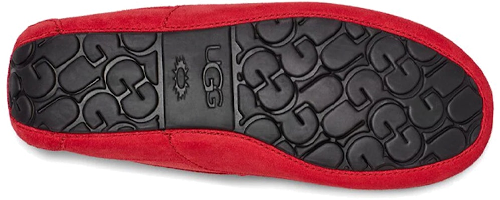 UGG Ascot Selipar Merah Samba 1101110-SBR Details for UGG Ascot Selipar Merah Samba 1101110-SBR