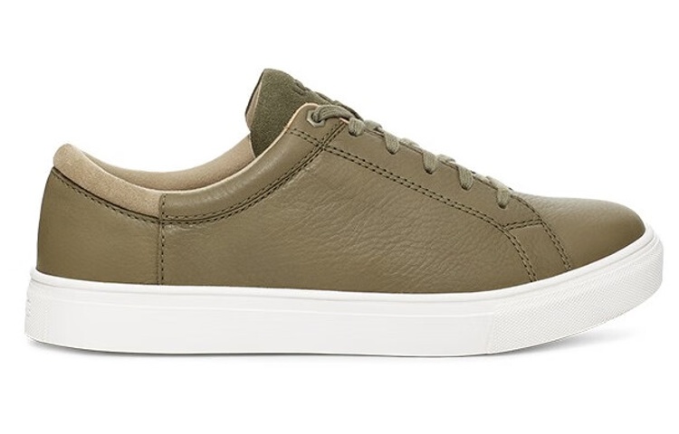 Order UGG Baysider Low Weather Kasut 'Kulit Hijau Lumut' 1130753-MGLR