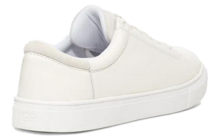 Lookbook Kasut Cuaca Rendah UGG Baysider 'Kulit Putih' 1130753-WHTL