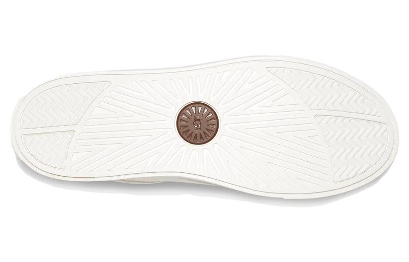 Shop UGG Baysider 低帮防水鞋 '白色皮革' 1130753-WHTL