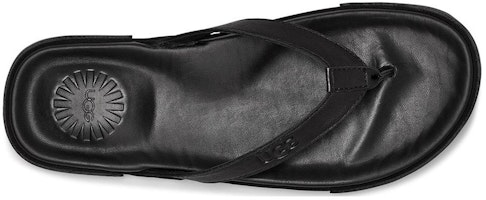 UGG 休閒舒適人字拖鞋 男款 黑色 Lookbook UGG 休閒舒適人字拖鞋 男款 黑色