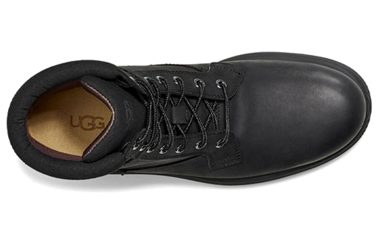 Shop UGG Biltmore 'Comfortable Fashion Waterproof Utility Outdoor Boot Black' 1103790-BLK