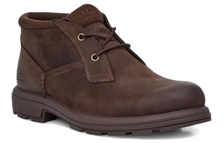 Lookbook UGG Biltmore Chukka Lacing Coffee Kasut Lelaki Kulit Coklat 1105009-STT