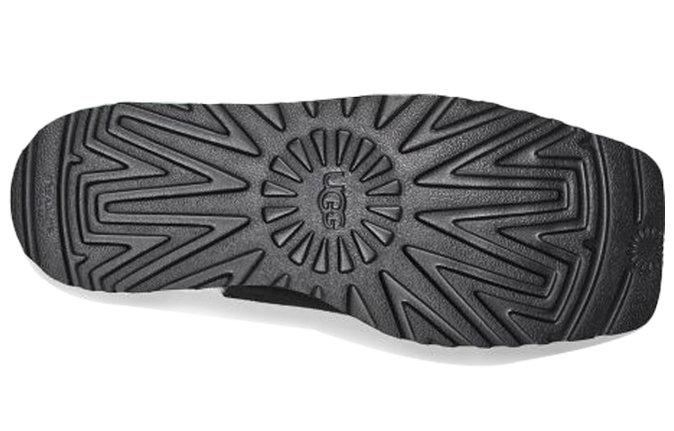 UGG Block Slide Black Green Slippers 'Grey Green' 圖 6