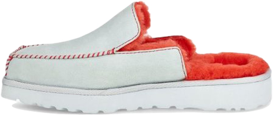 UGG Block Slide Shoe Gray Blue Orange 1109892-SGMO Buy UGG Block Slide Shoe Gray Blue Orange 1109892-SGMO