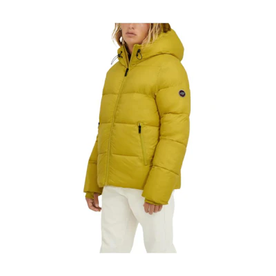 UGG Brayden Puffer Jacket Full-Zip Hooded Long Sleeve Yellow Outerwear 1120656-RLS