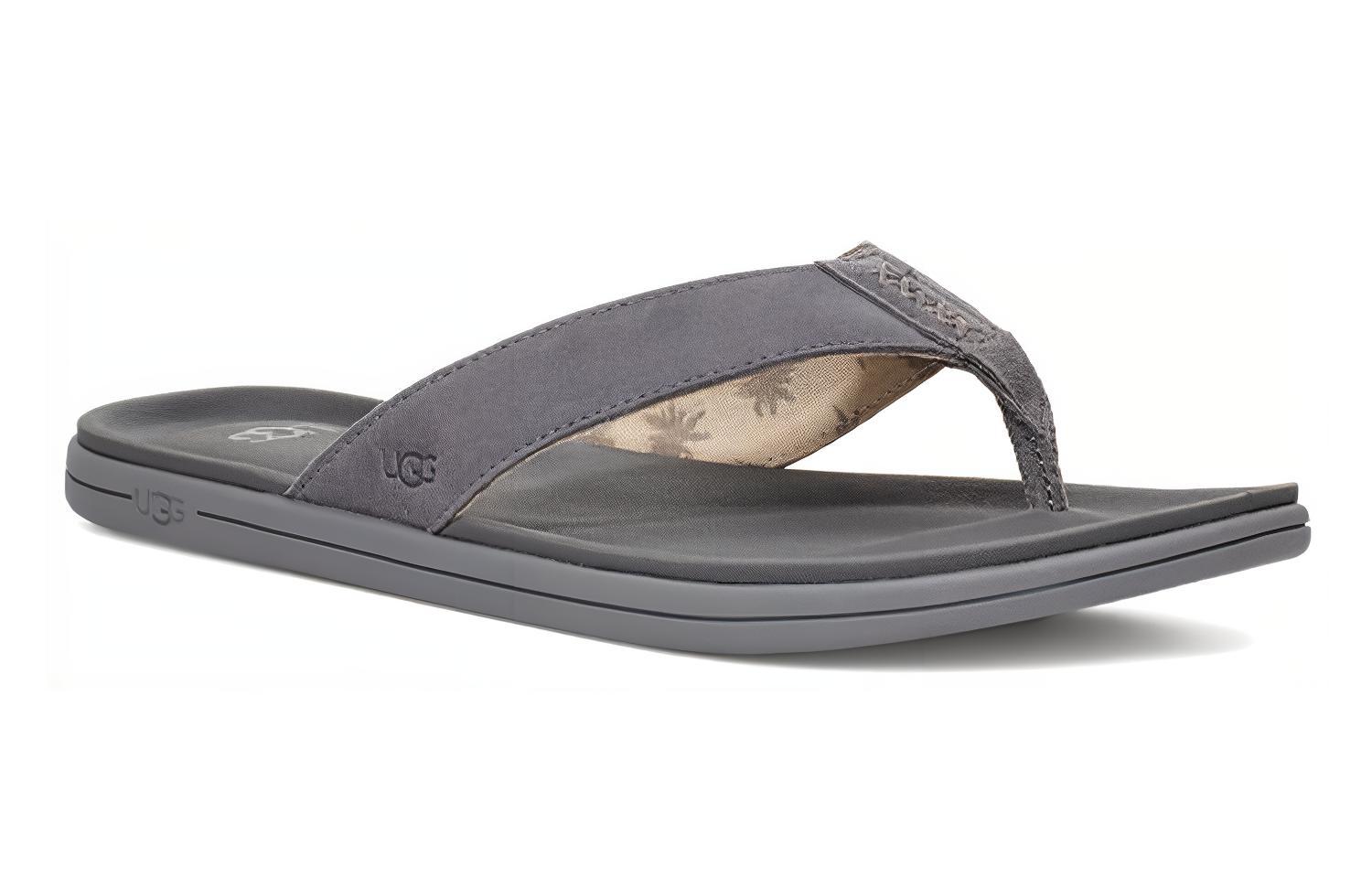 Lookbook UGG Brookside Tongs ''Gris'' 1113091-MTL