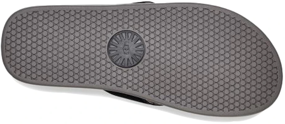UGG Brookside Flip 二層牛皮 簡約舒適 人字時尚涼拖 男款 黑色 Details for UGG Brookside Flip 二層牛皮 簡約舒適 人字時尚涼拖 男款 黑色