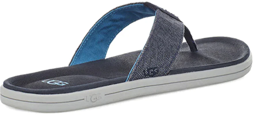 UGG Brookside Slide 簡約休閒人字拖鞋 藍色 Shop UGG Brookside Slide 簡約休閒人字拖鞋 藍色