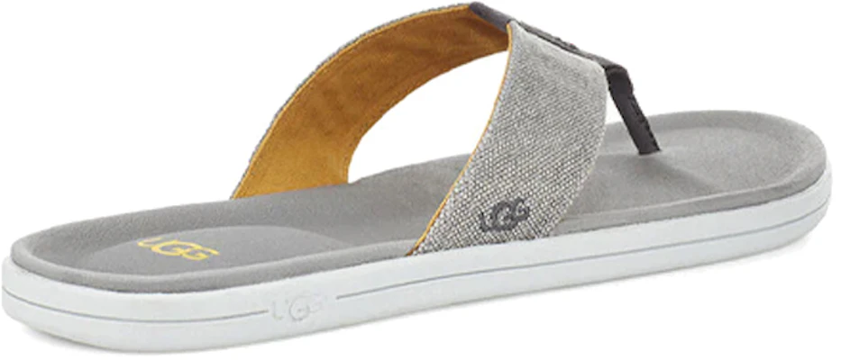 UGG Brookside滑入款 輕便舒適 人字時尚拖鞋 灰色 Purchase UGG Brookside滑入款 輕便舒適 人字時尚拖鞋 灰色