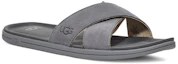 Lookbook UGG Brookside Slide 交叉沙灘時尚拖鞋 灰色