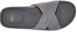 Shop UGG Brookside Slide 交叉沙灘時尚拖鞋 灰色